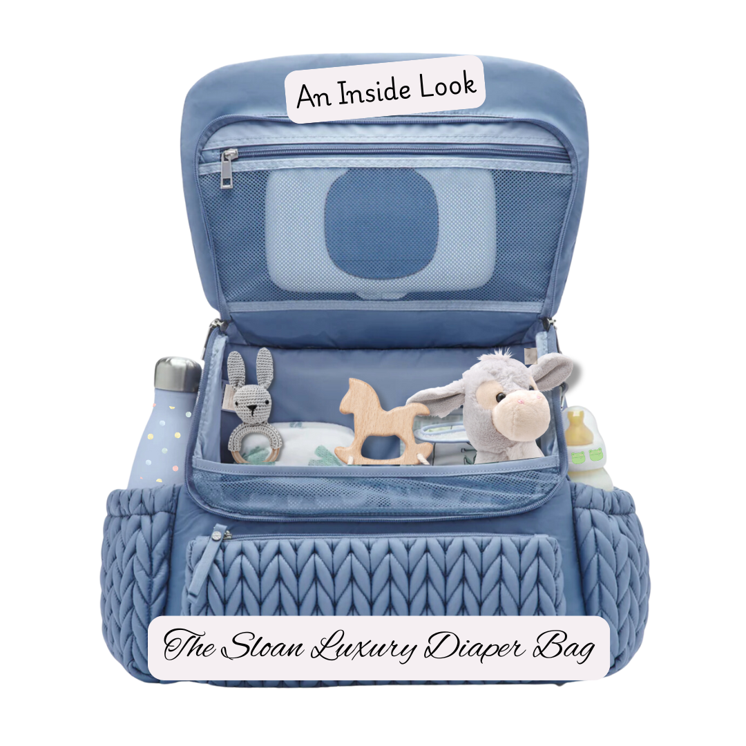 The Sloan Luxury Diaper Bag Backpack