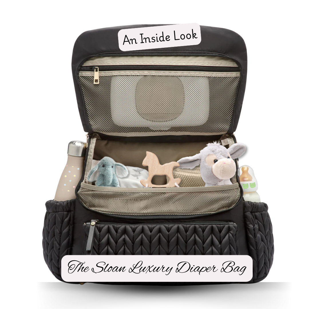 The Sloan Luxury Diaper Bag Backpack