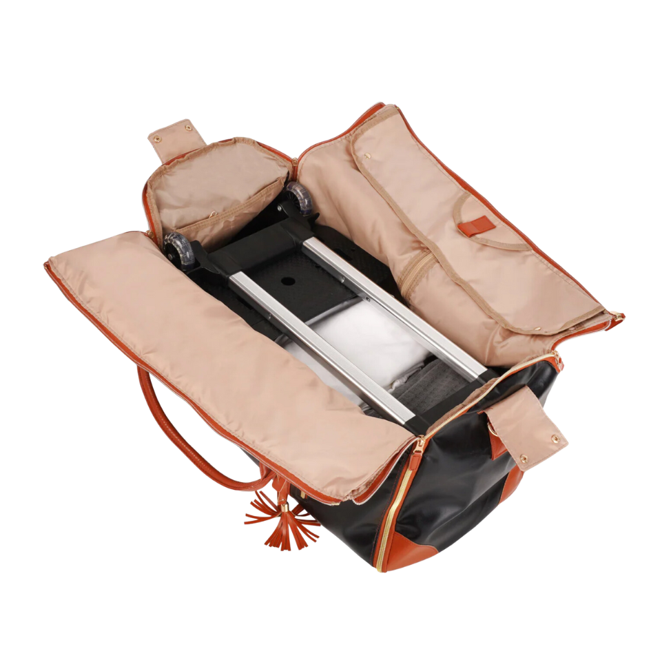 Nomadic Luxe Carry-On Bag with Wheels ~ Beige