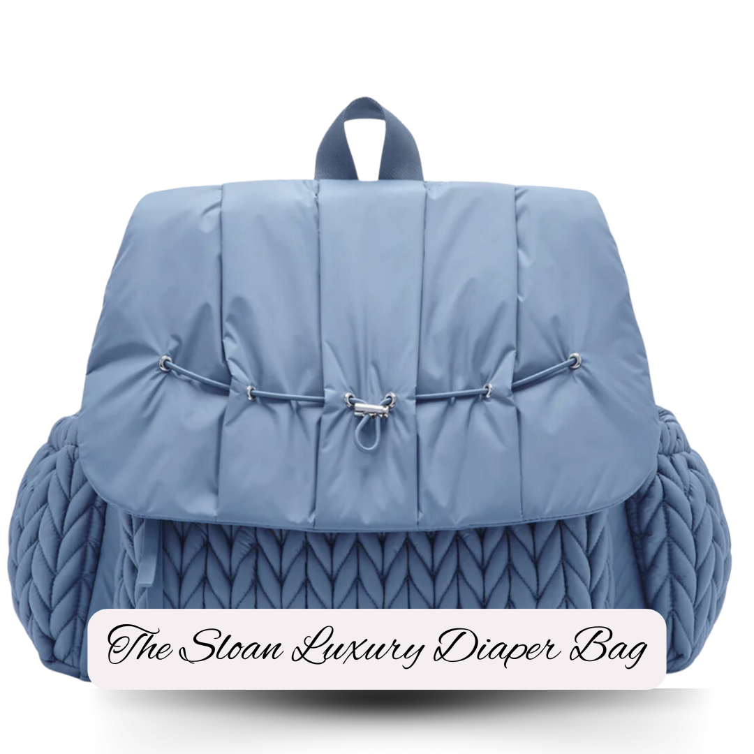 The Sloan Luxury Diaper Bag / Black