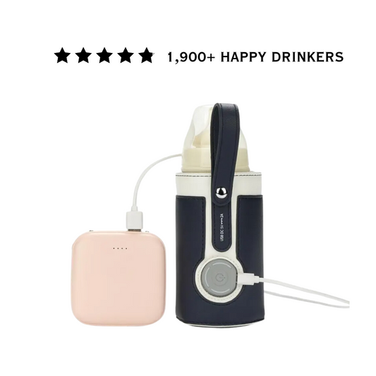 Portable 3-Temperature Bottle Warmer – Adjustable, Travel-Friendly & Perfect for On-the-Go!